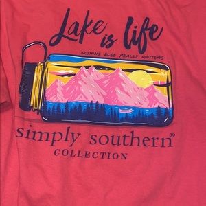 Simply southern lake like shirt. Size LARGE.